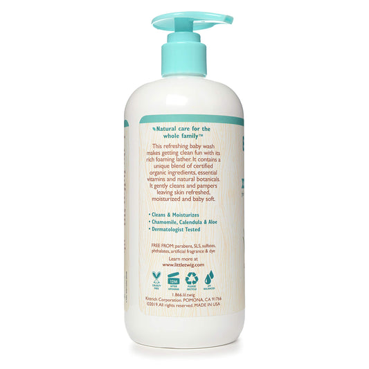 Foaming gentle cleanse of Little Twig Baby Wash