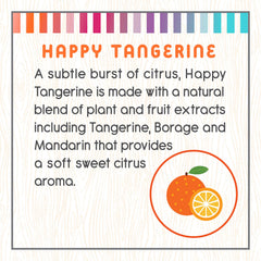 Foamy bath with Tangerine Shampoo for no-tear fun