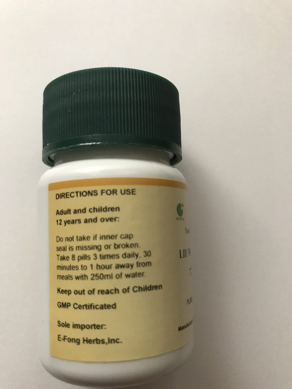 Six Flavor Teapills (Liu Wei Di Huang Wan) pills image