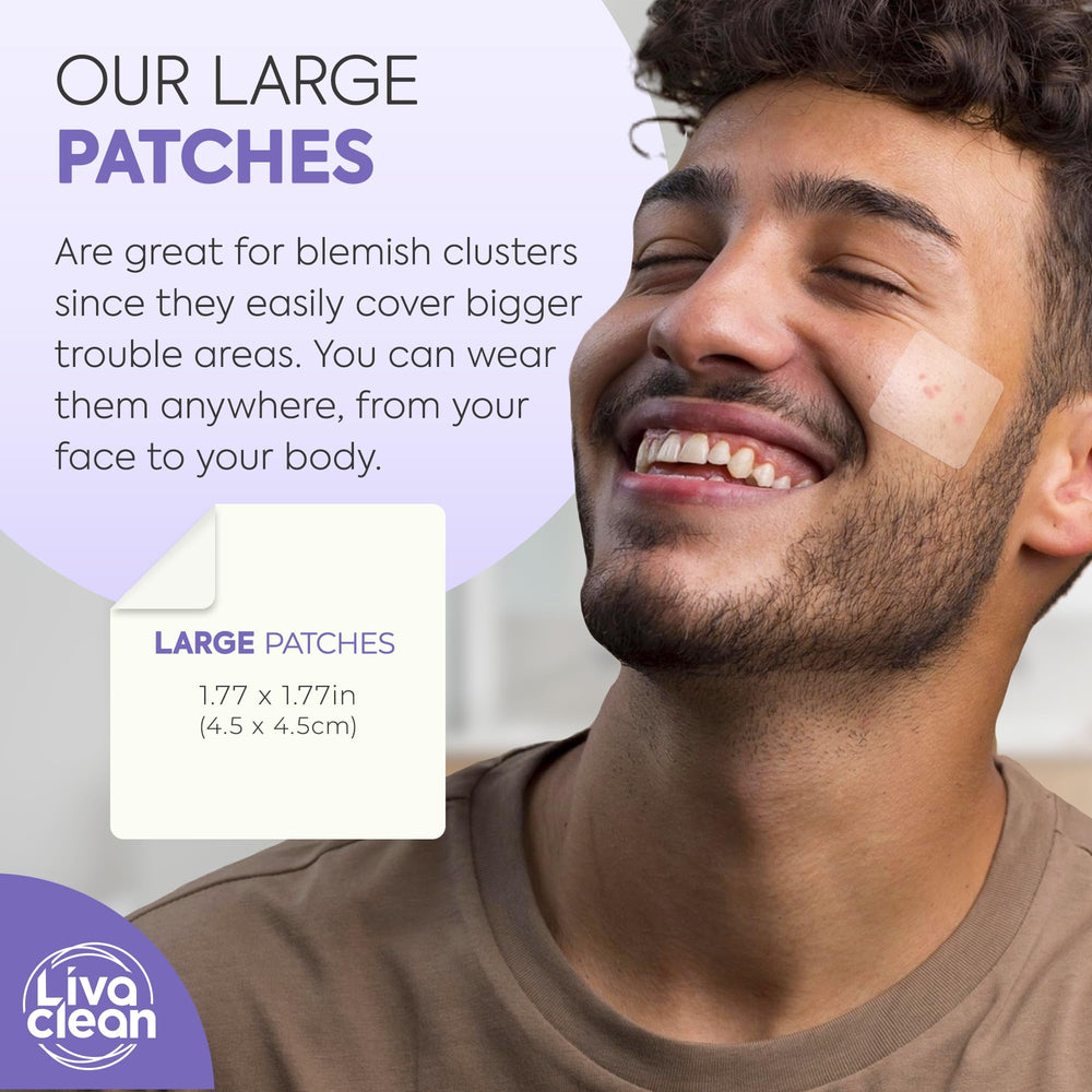 LivaClean patch cut-to-size feature for customizable coverage.
