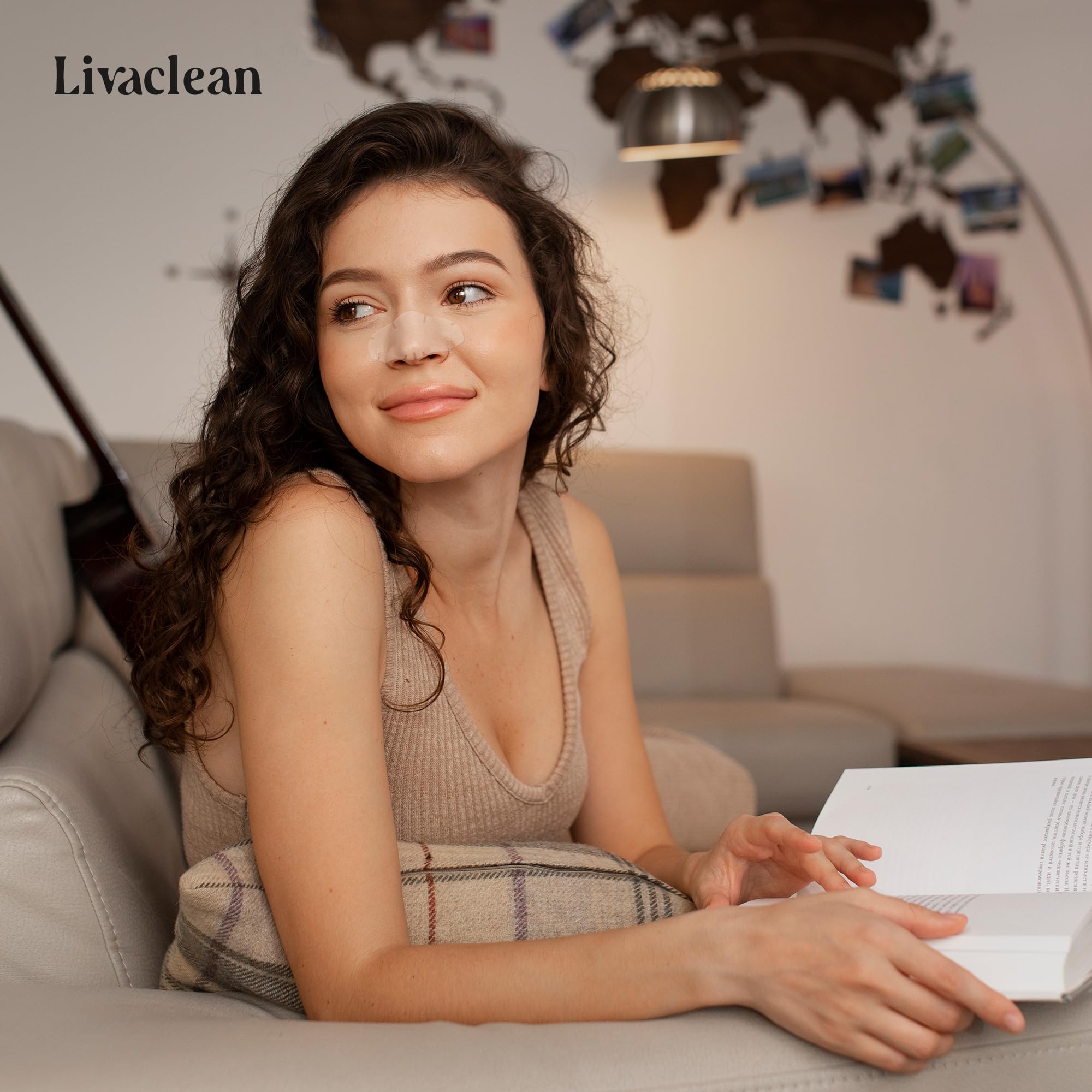 LivaClean pore patches work gently to purify without irritation.