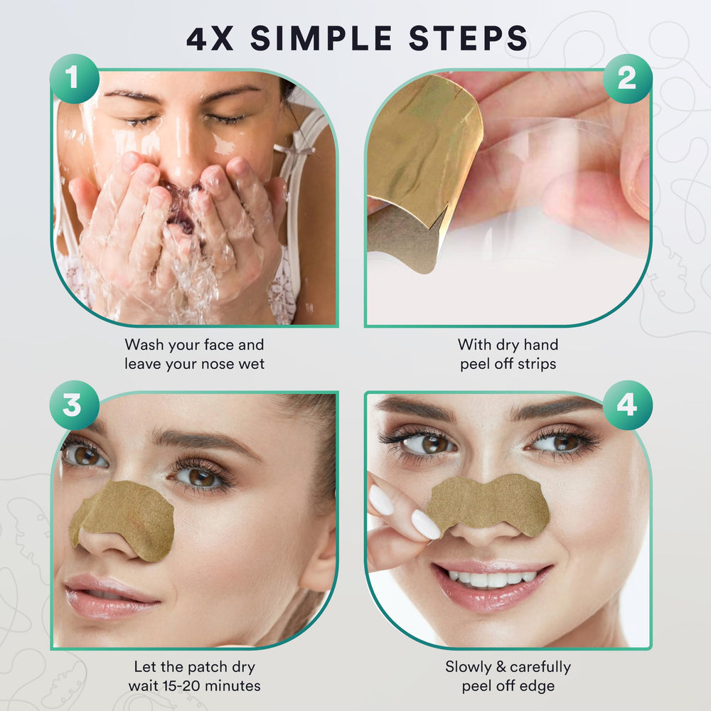 LivaClean witch hazel pores tightening strip helps refine skin texture.