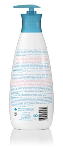 Live Clean Baby Tearless Shampoo & Wash bottle with 750 ml size