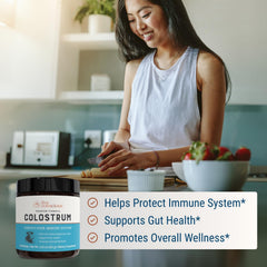 Immune support concept for colostrum supplement