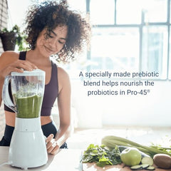 Dairy-free probiotic formula packaging