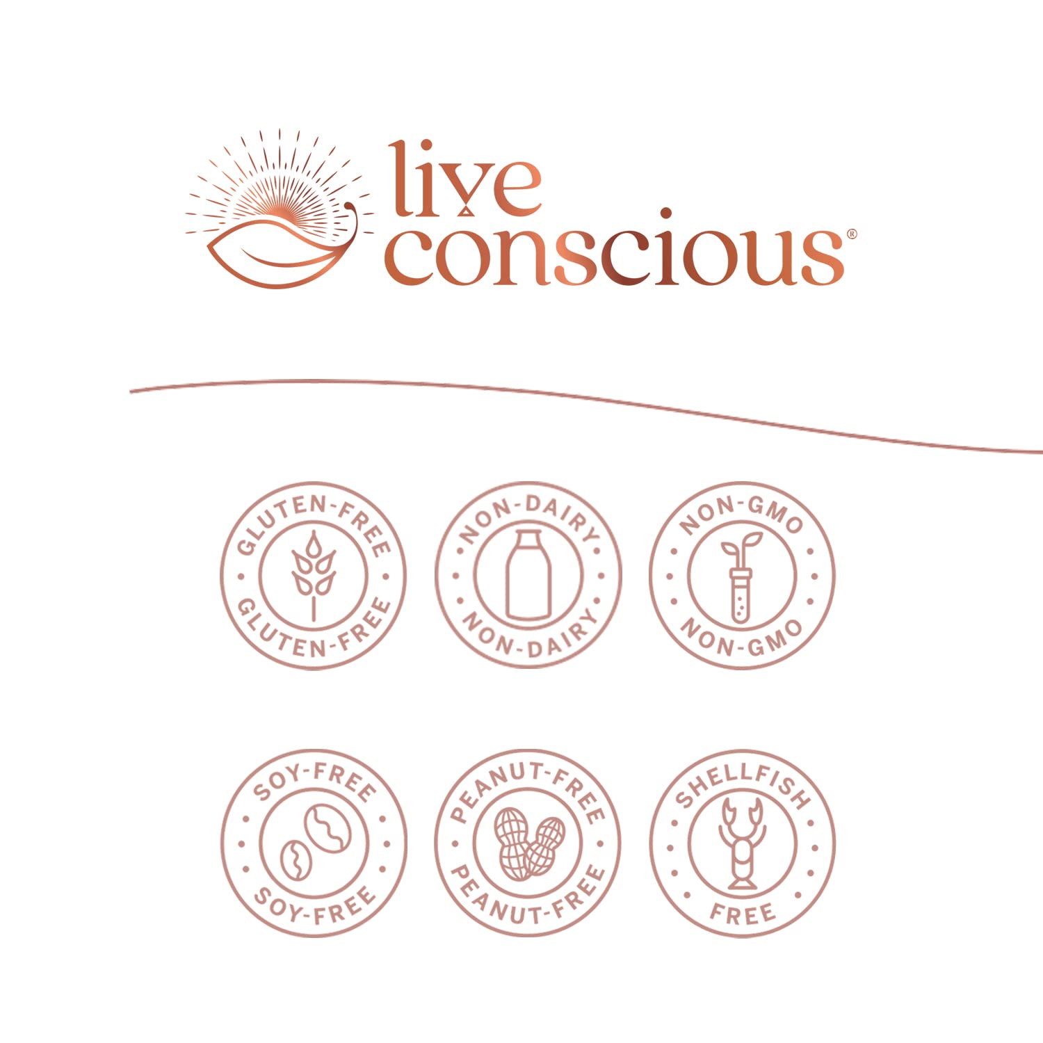 Immune and digestive health benefits icons