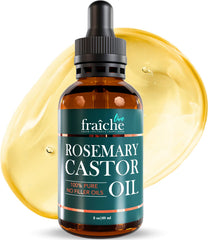 Live Fraiche Rosemary Oil bottle shows the pure hair growth formula.
