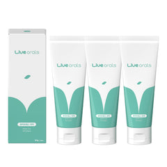 Live Orals PureBreath Toothpaste 80g Pack of 3 – front view