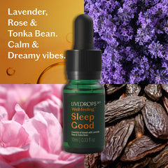 Bulgarian lavender flowers representing Sleep Good blend