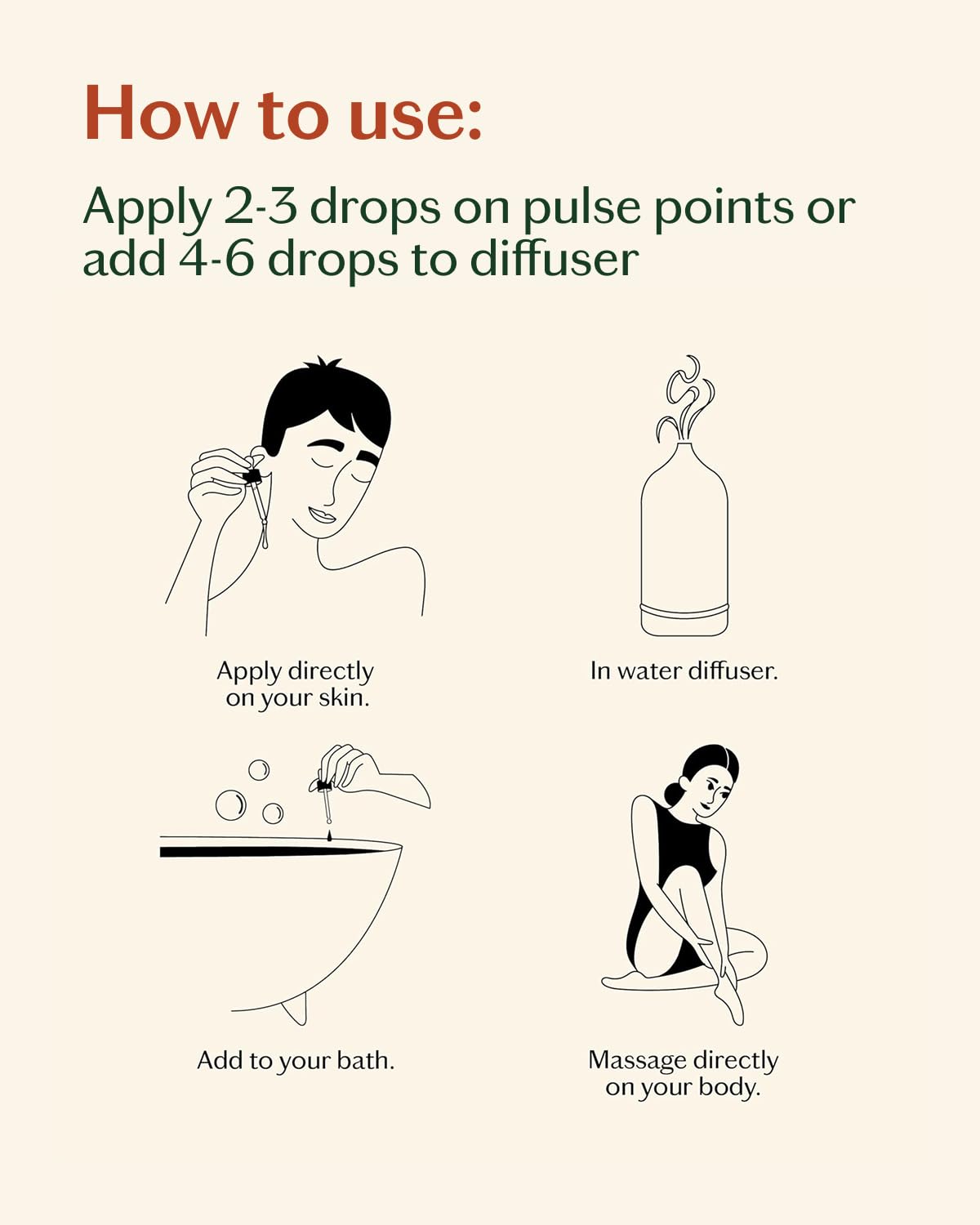 Livedrops 24/7 oils dermatology tested for skin safety