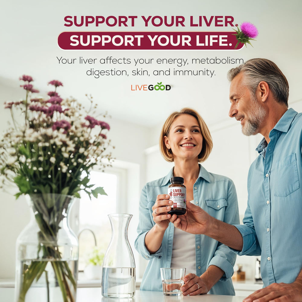 Daily use capsules promoting liver health and digestion