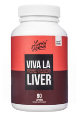 Viva La Liver bottle and capsules - front view