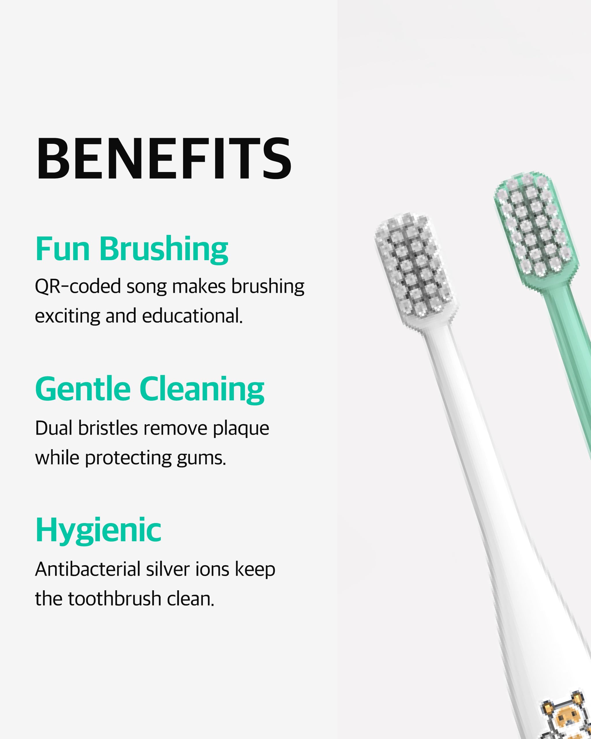 Close-up of the 1.8 cm compact brush head