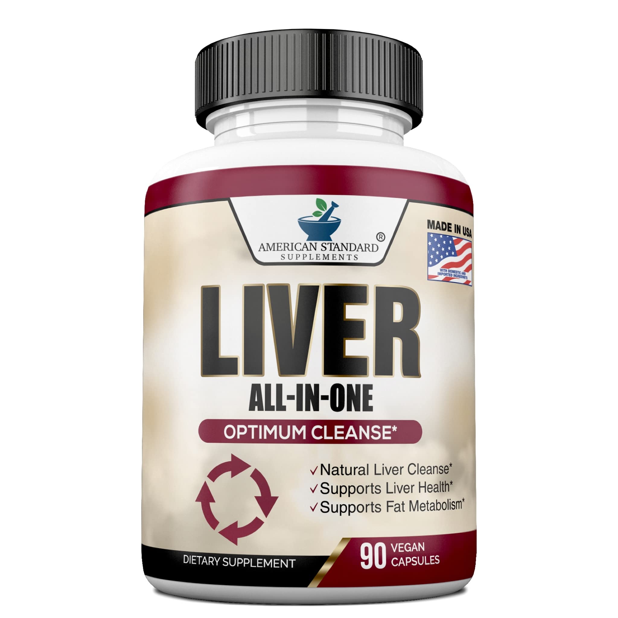 Liver Cleanse & Detox bottle label