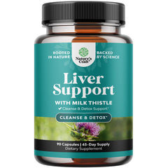 Bottle of Liver Cleanse Detox 90 capsules