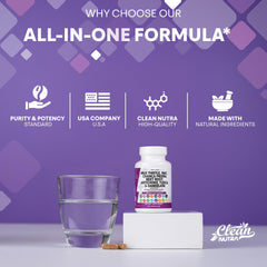 Liver cleanse supplement packaging lifestyle shot