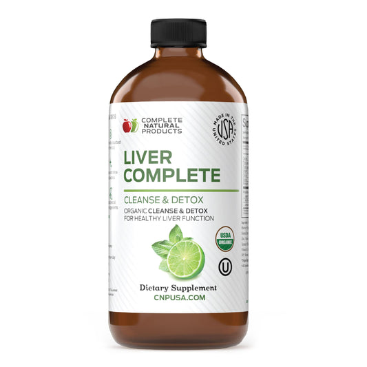 Complete Natural Liver Complete 12oz bottle with label