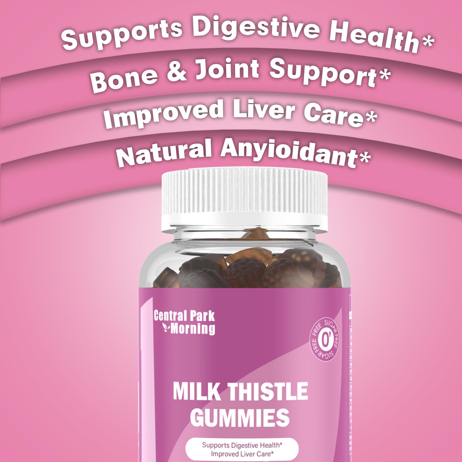 Infographic highlighting liver detox benefits of milk thistle