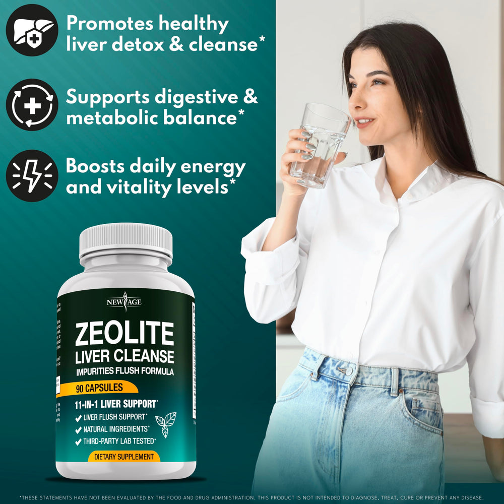 Full bottle of New Age Liver Cleanse & Repair