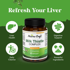 Graphic illustrating liver detox and digestive health benefits