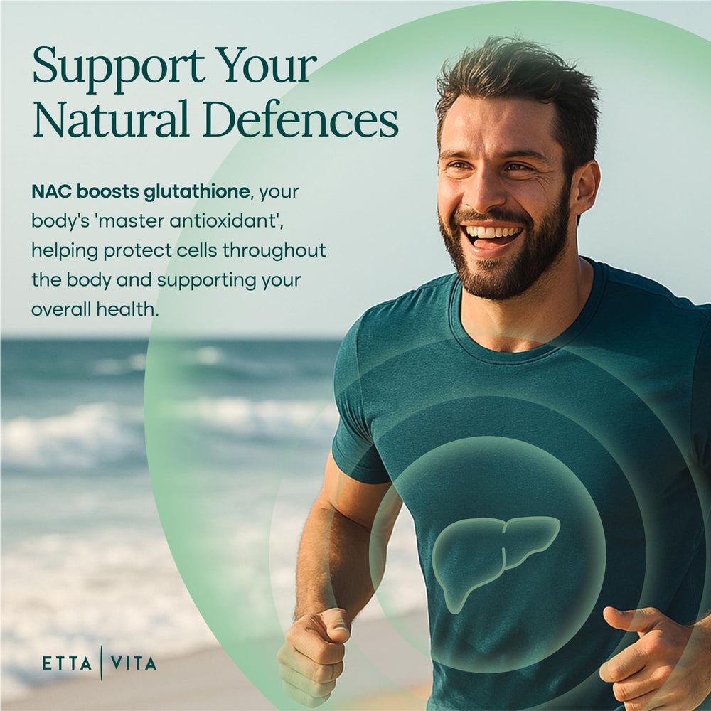 Liver detox and glutathione support illustration