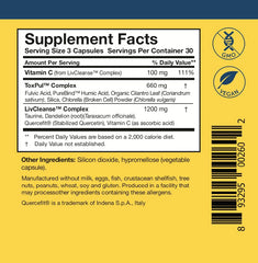 Liver detox and kidney cleanse supplement image