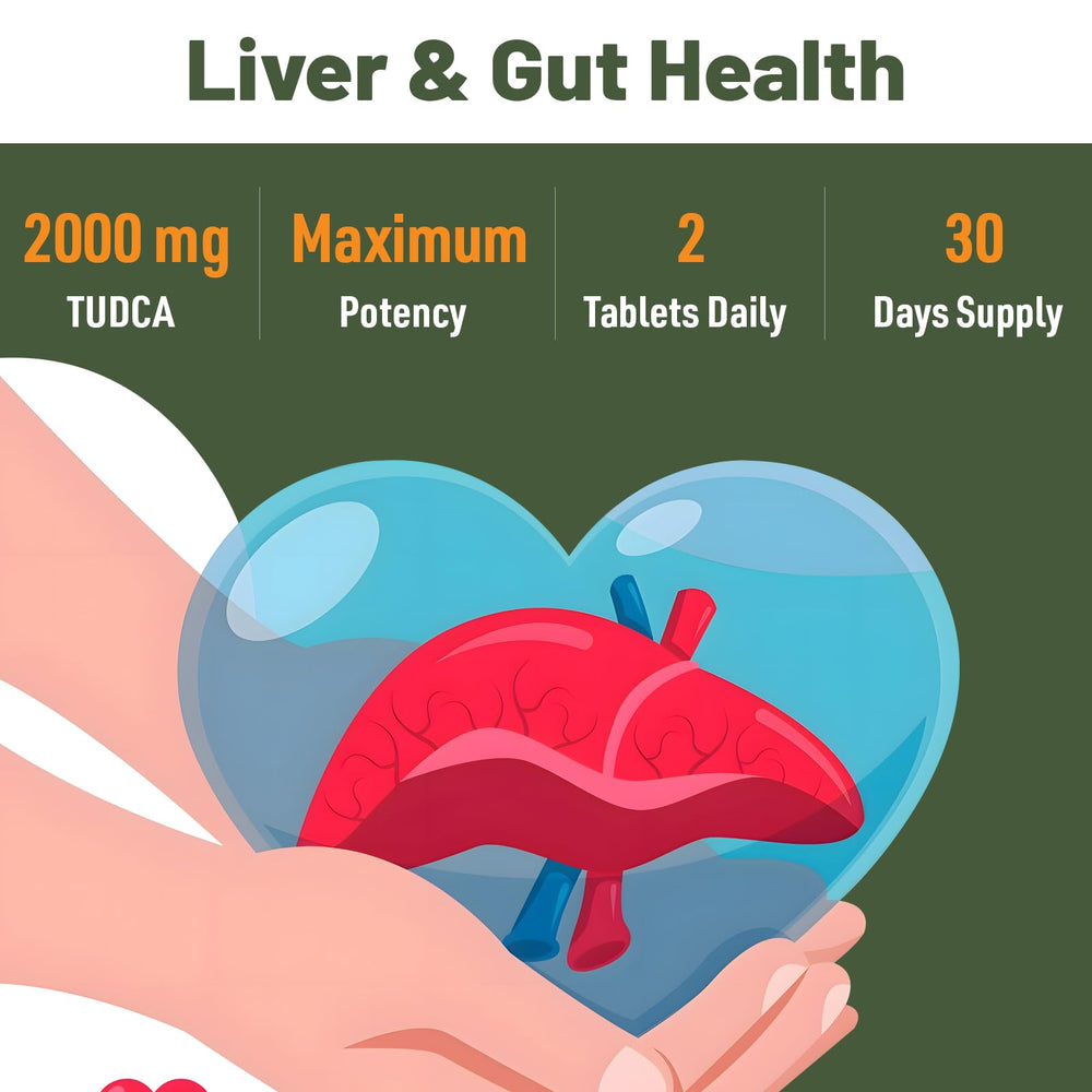Infographic illustrating liver detox and liver health support