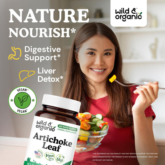 Artichoke extract capsules showing liver and digestive health benefits
