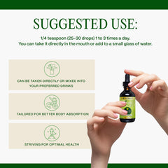 Liver Edge liquid drops usage: direct or in water