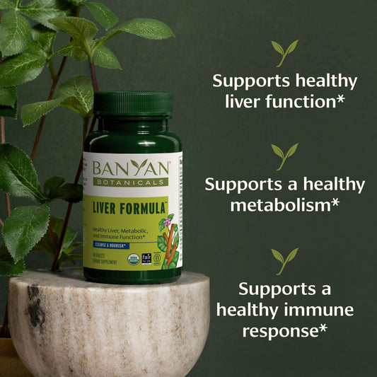 Close-up of Guduchi and Punarnava herbs used in Liver Formula