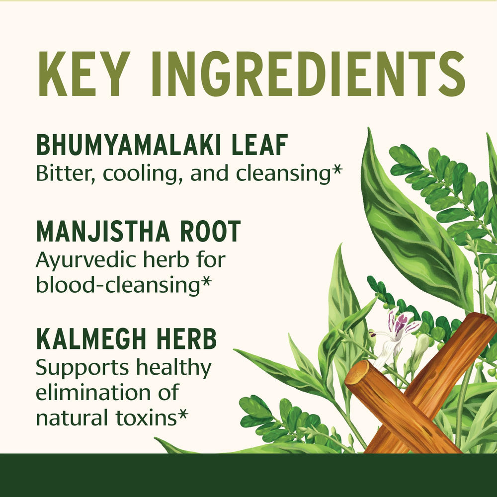 Amalaki fruit and Kalmegh among Ayurvedic ingredients