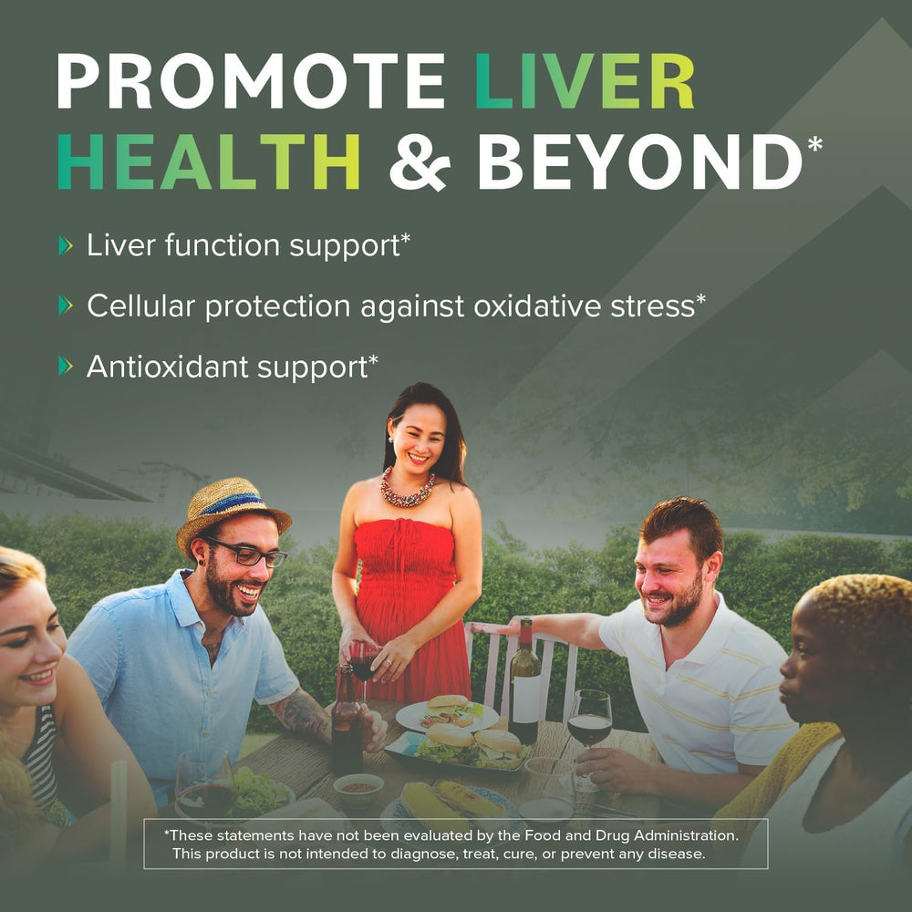 Milk thistle capsules for liver function support