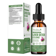 Liver Health Drops bottle with 60ml label