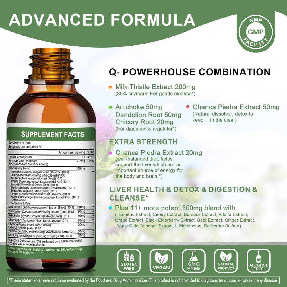 Illustration of the 21-herb blend used in the formula
