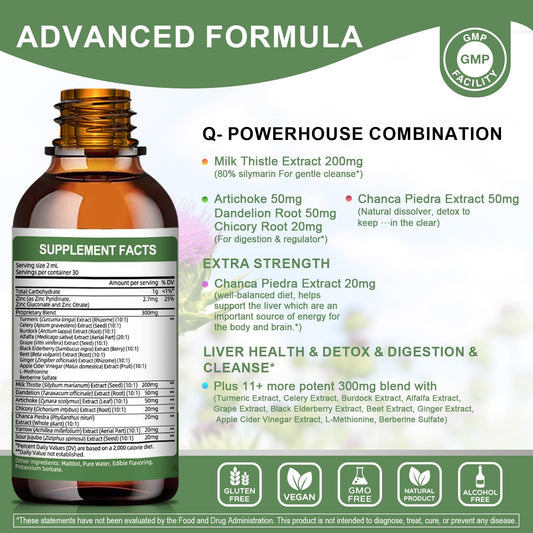 Illustration of the 21-herb blend used in the formula