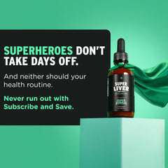 One month supply of Super Liver liquid drops