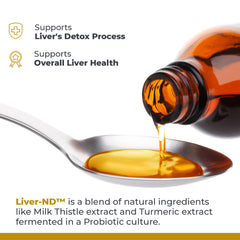 Turmeric fermented probiotic liquid tincture for Liver-ND