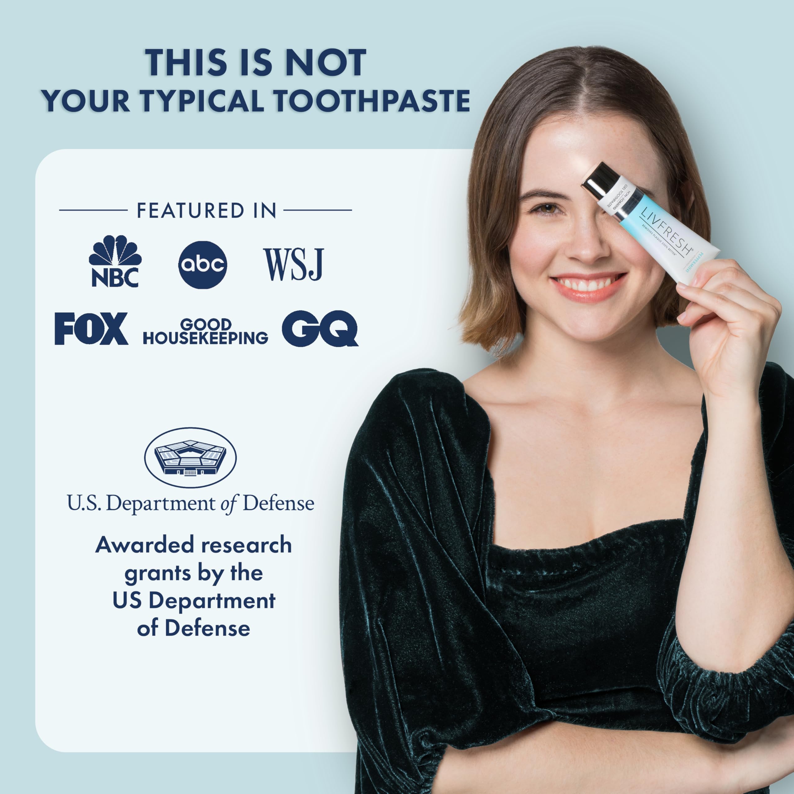 Dental professionals endorsing LIVFRESH