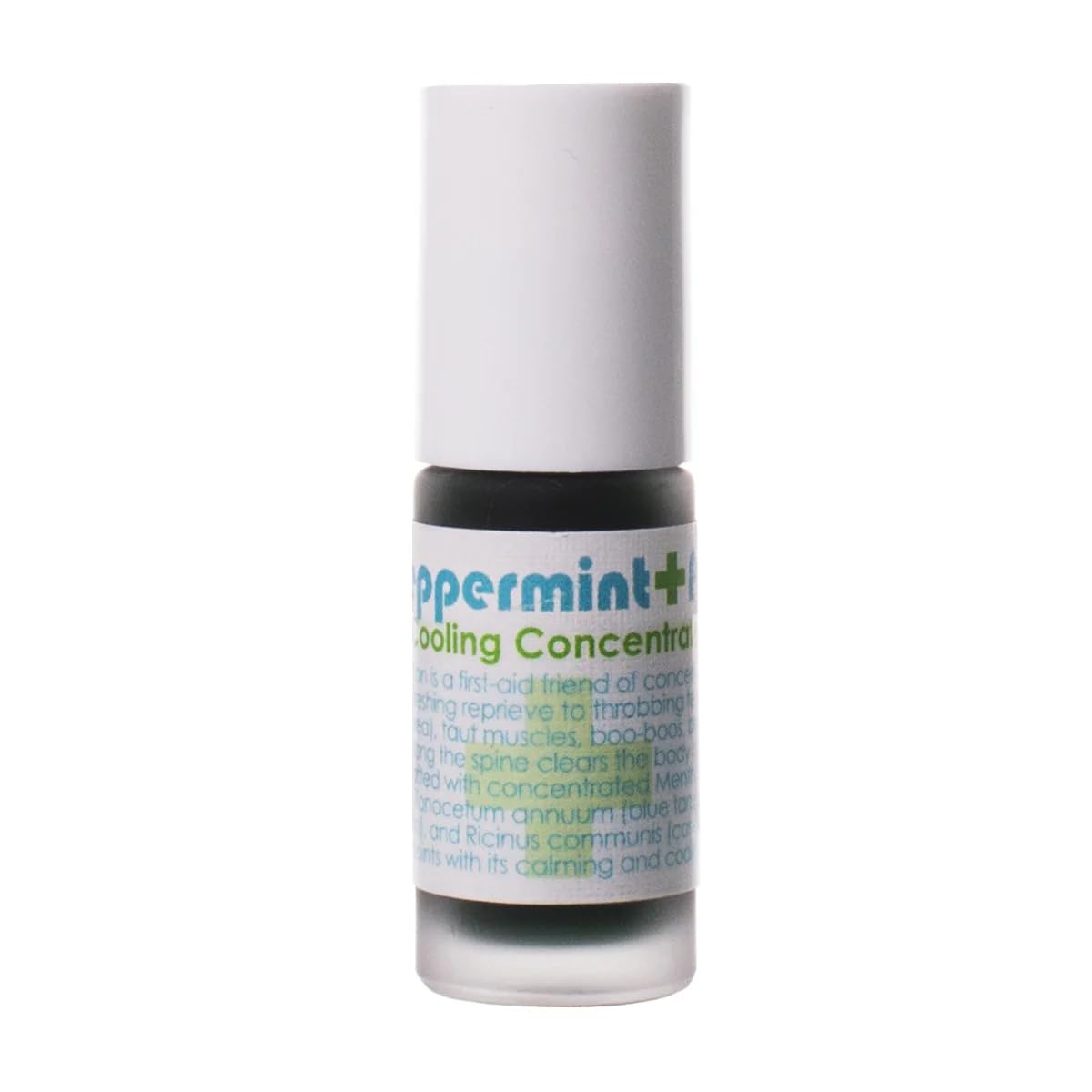Living Libations Peppermint Pal rollerball bottle for on-the-go cooling and focus.