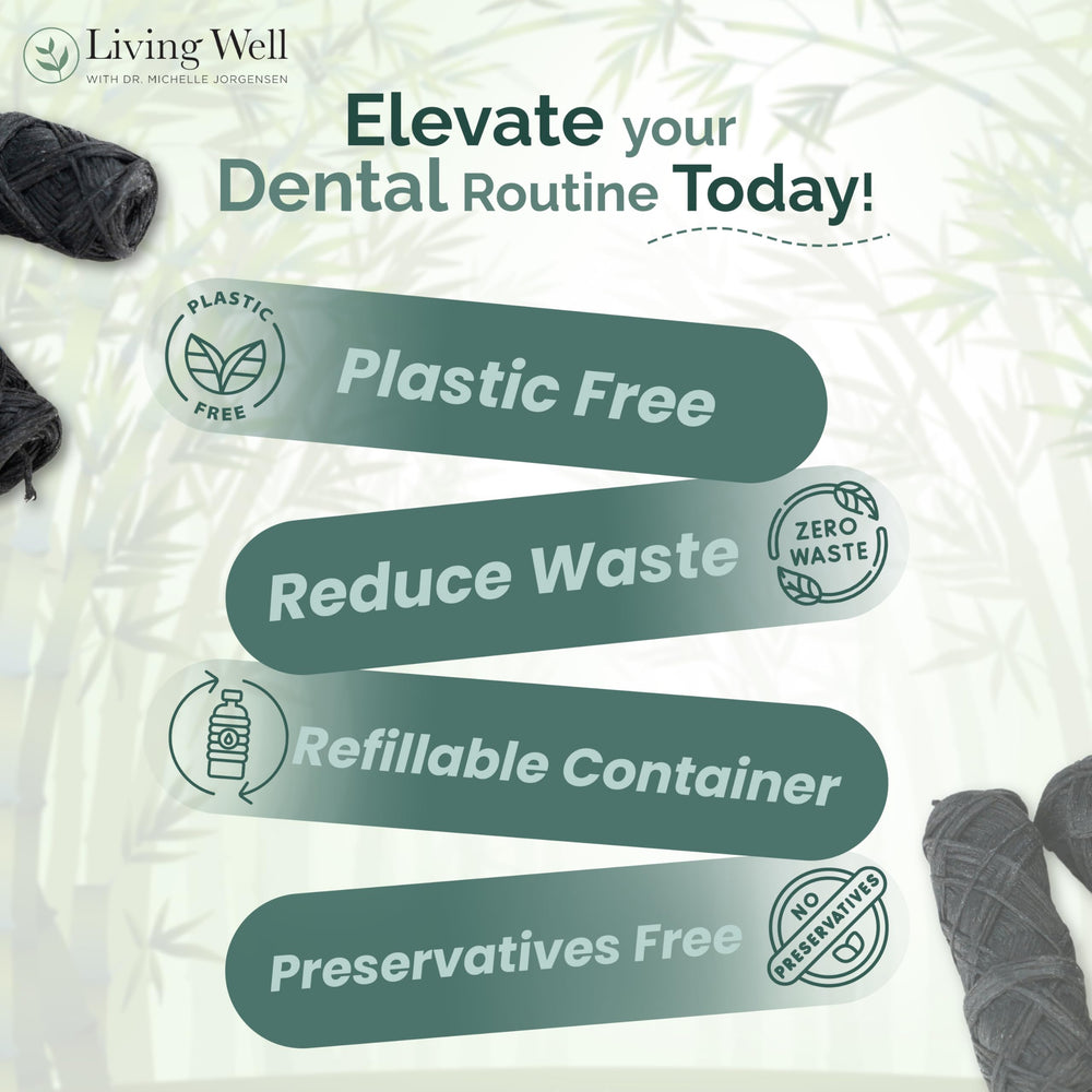 PFAS-free formula for Living Well dental floss