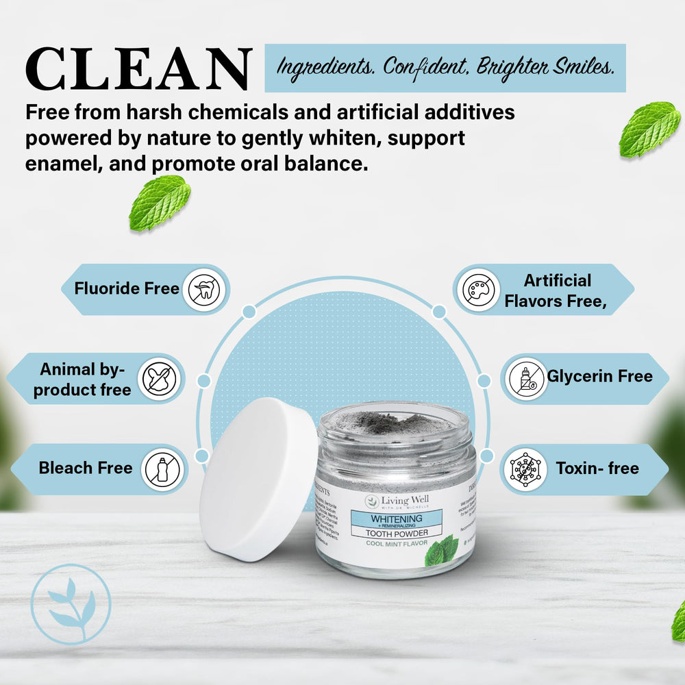 Product jar with label and mint-themed design