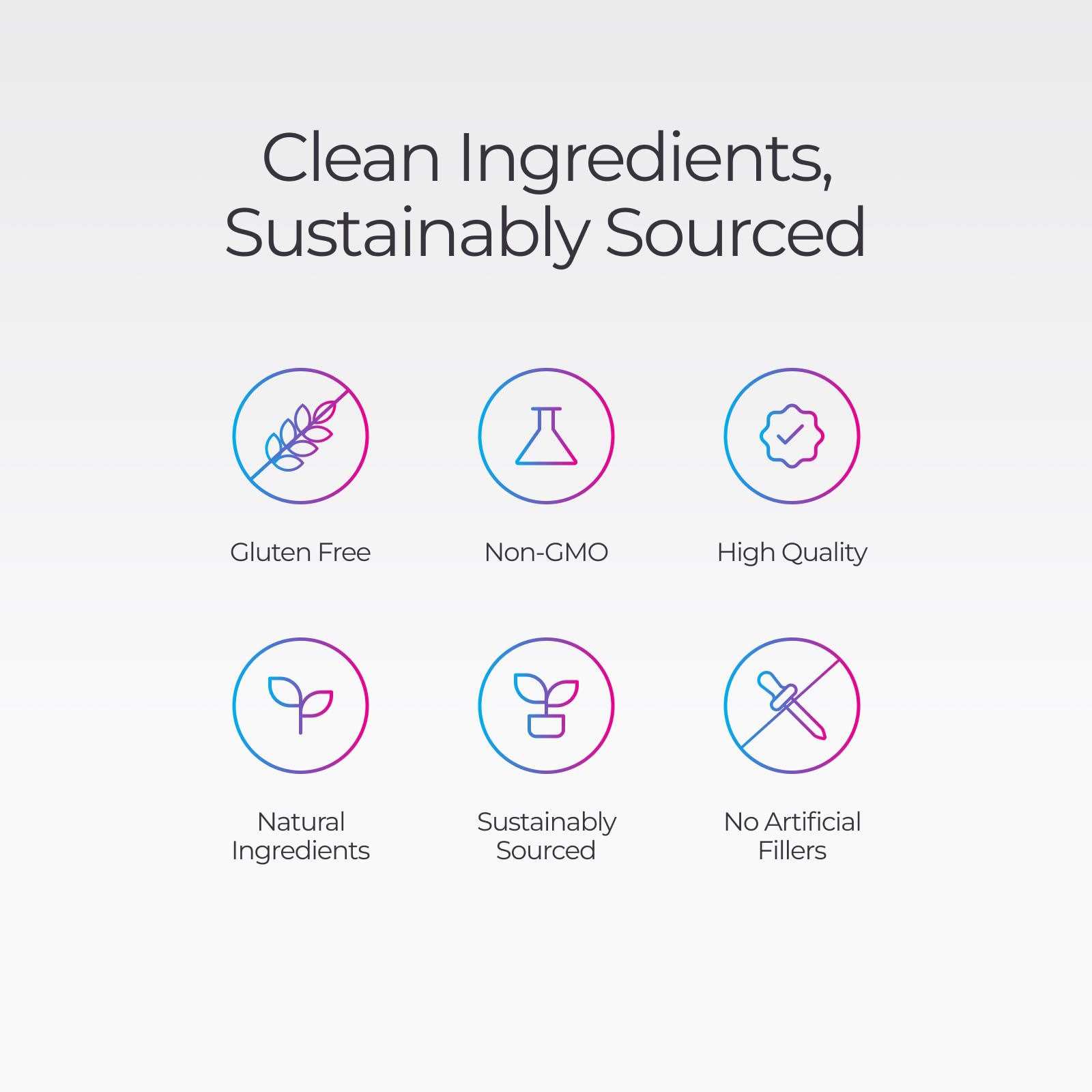 Livingood Daily allergen-free and non-GMO certification on label.