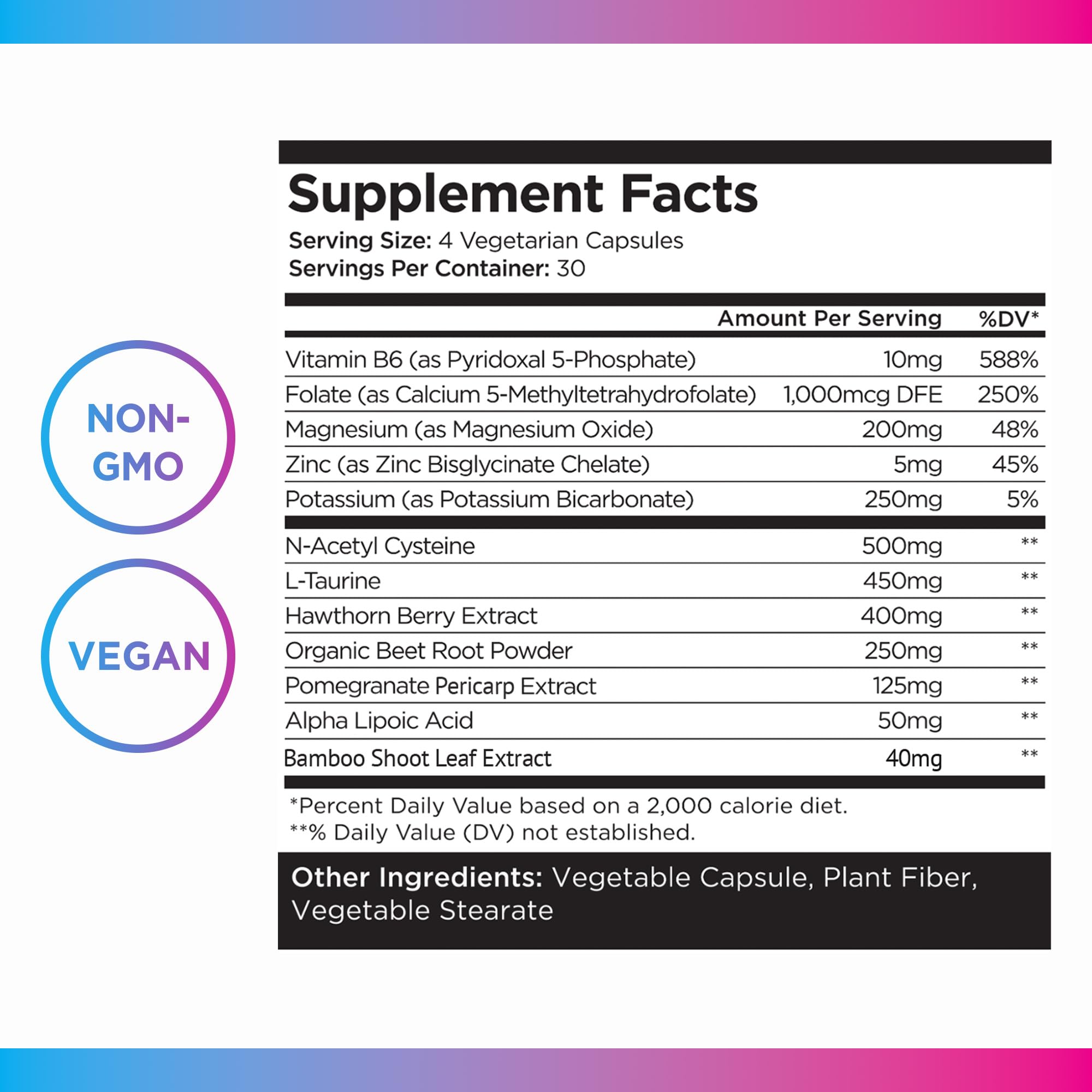 Pouring Livingood Daily Blood Pressure Support capsules into a hand.