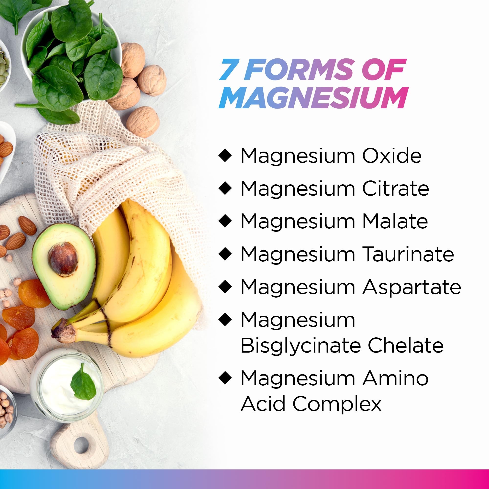 Livingood Daily chicory root ingredient shown to aid magnesium absorption.