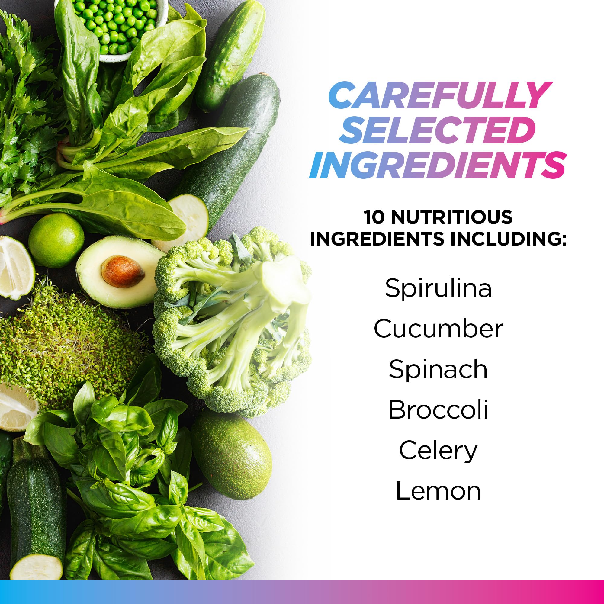 Product packshot showing Livingood Daily Greens Capsules packaging