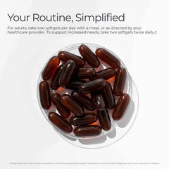 Livingood Daily TG-form softgels illustrating stable absorption.