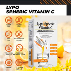 Daily on-the-go usage of LivOn Vitamin C pack
