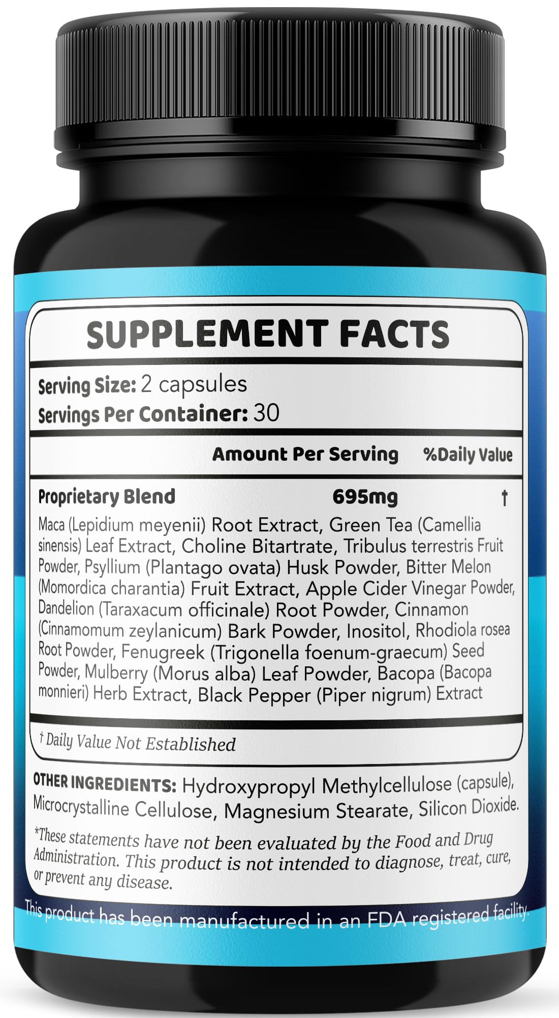 Side view of LIVORKA Hero Up Capsules bottle