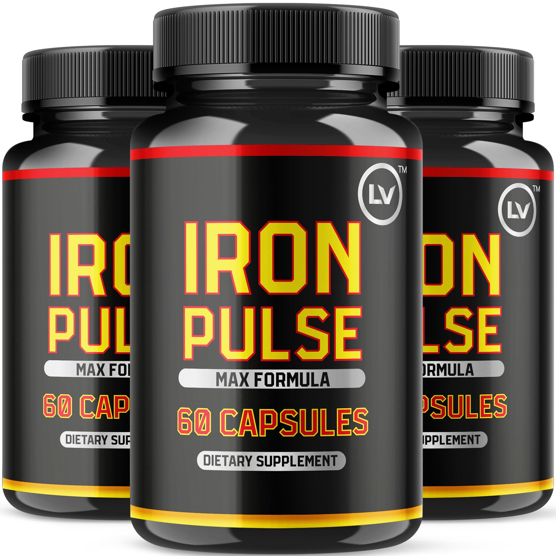 LIVORKA IronPulse Capsules 3 Pack front view