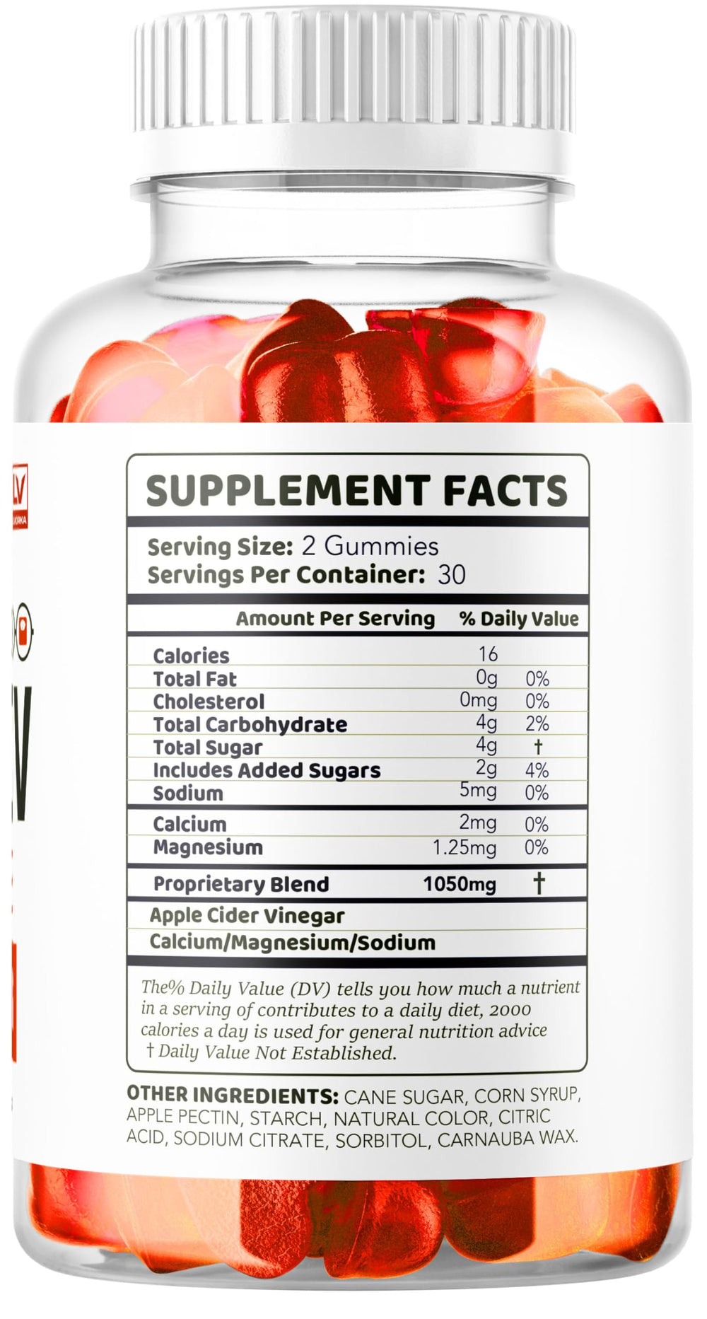 LIVORKA Keto Lean ACV Gummies bottle front view